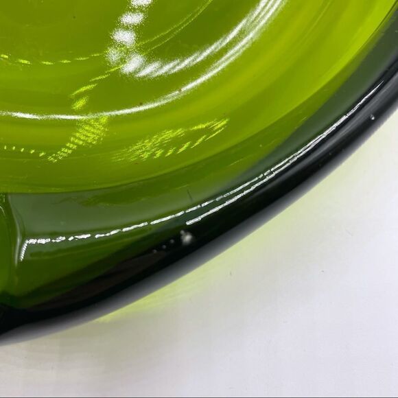 Vintage Viking Glass Ashtray - Picture 2 of 3